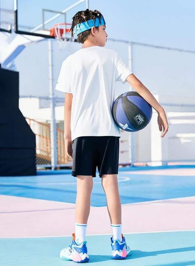 تايك تو مجموعة من تيشيرت مطبع بياقة دائرية وشورت